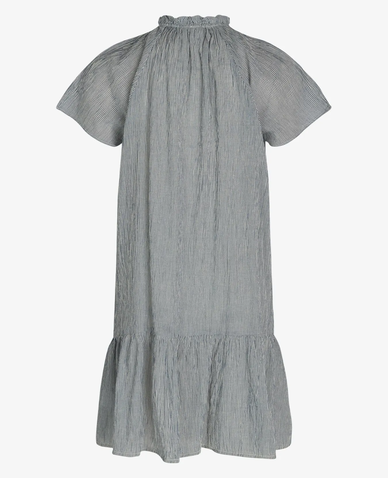 ORGANIC COTTON CREASED SHEER TUNIC