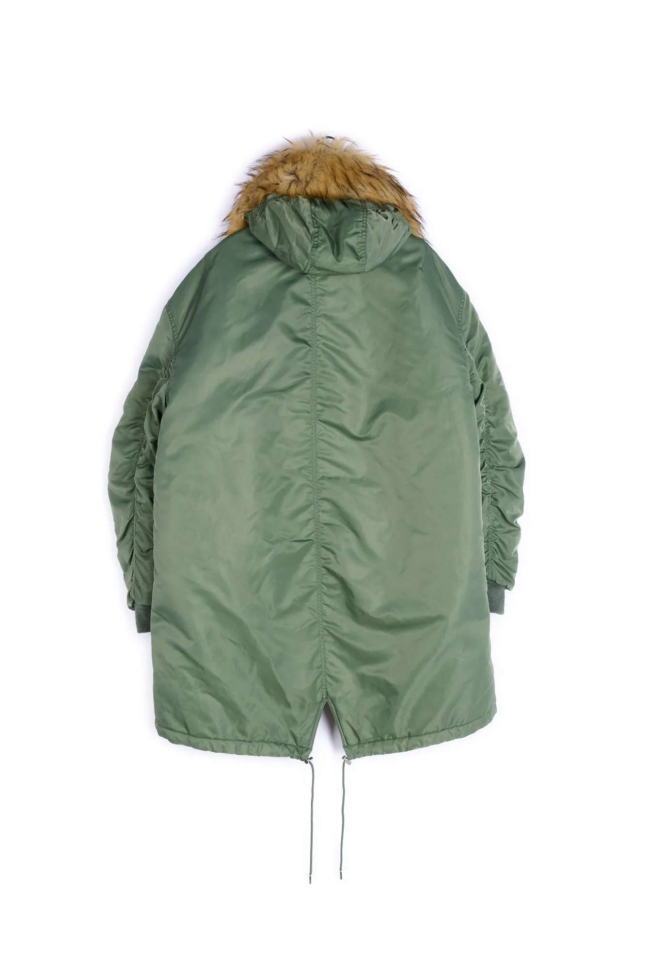 Parka oversize kaki