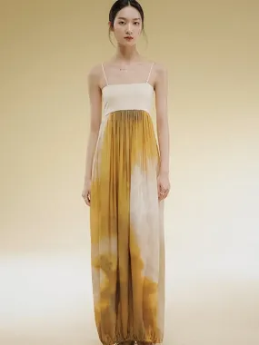 Patchwork Slip Dress