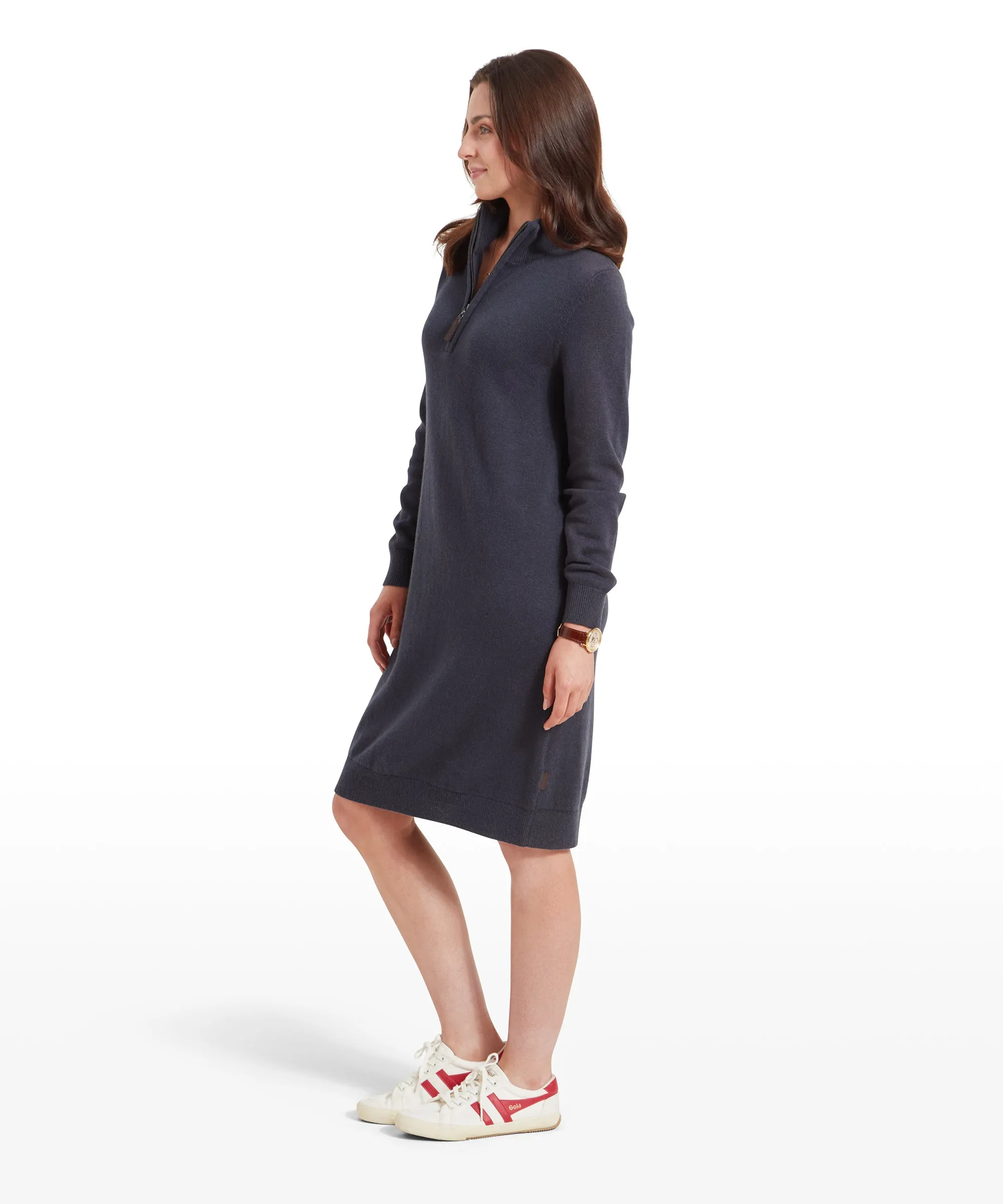 Primrose Dress - Slate Navy