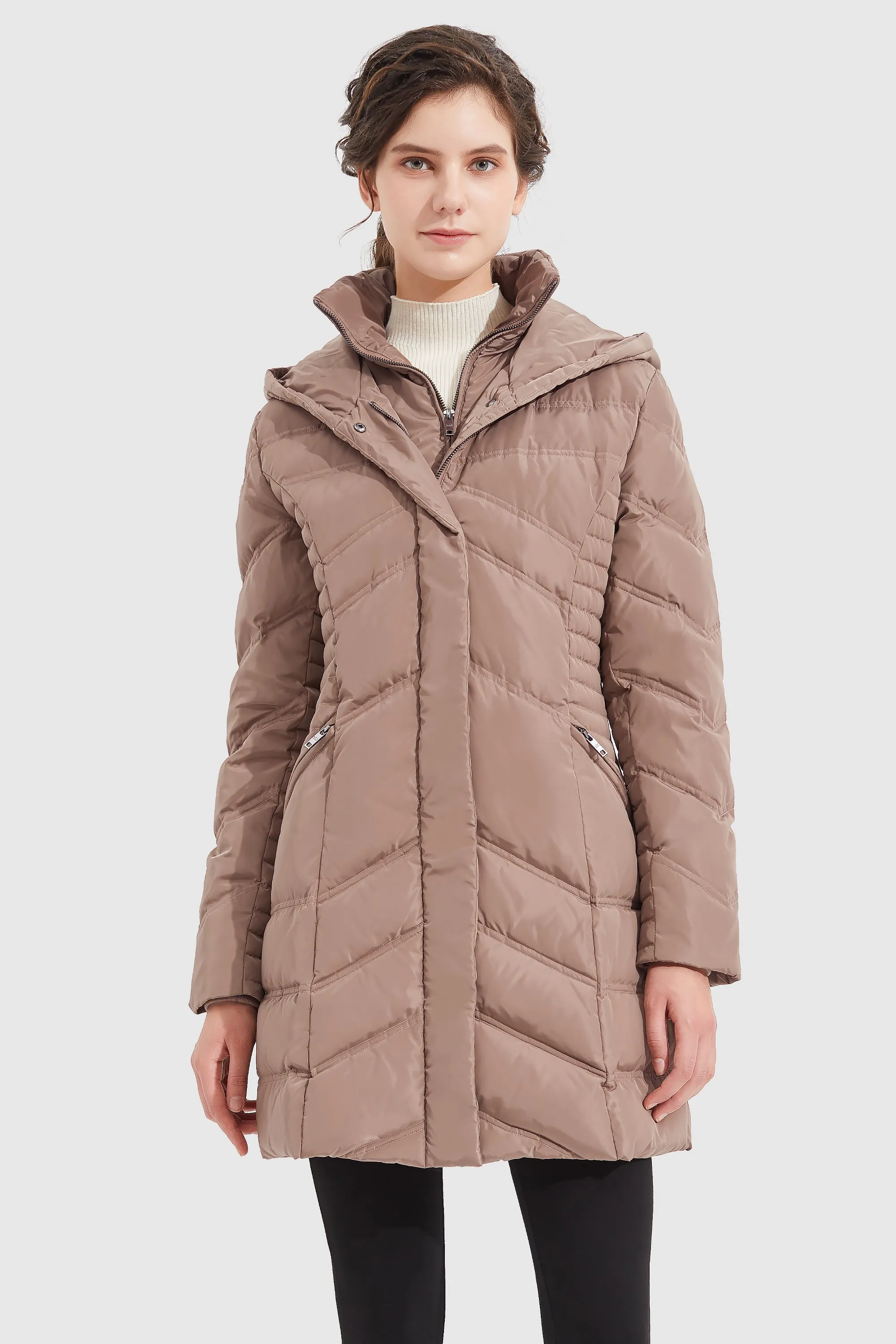 Quilted Thickened Puffer Down Jacket