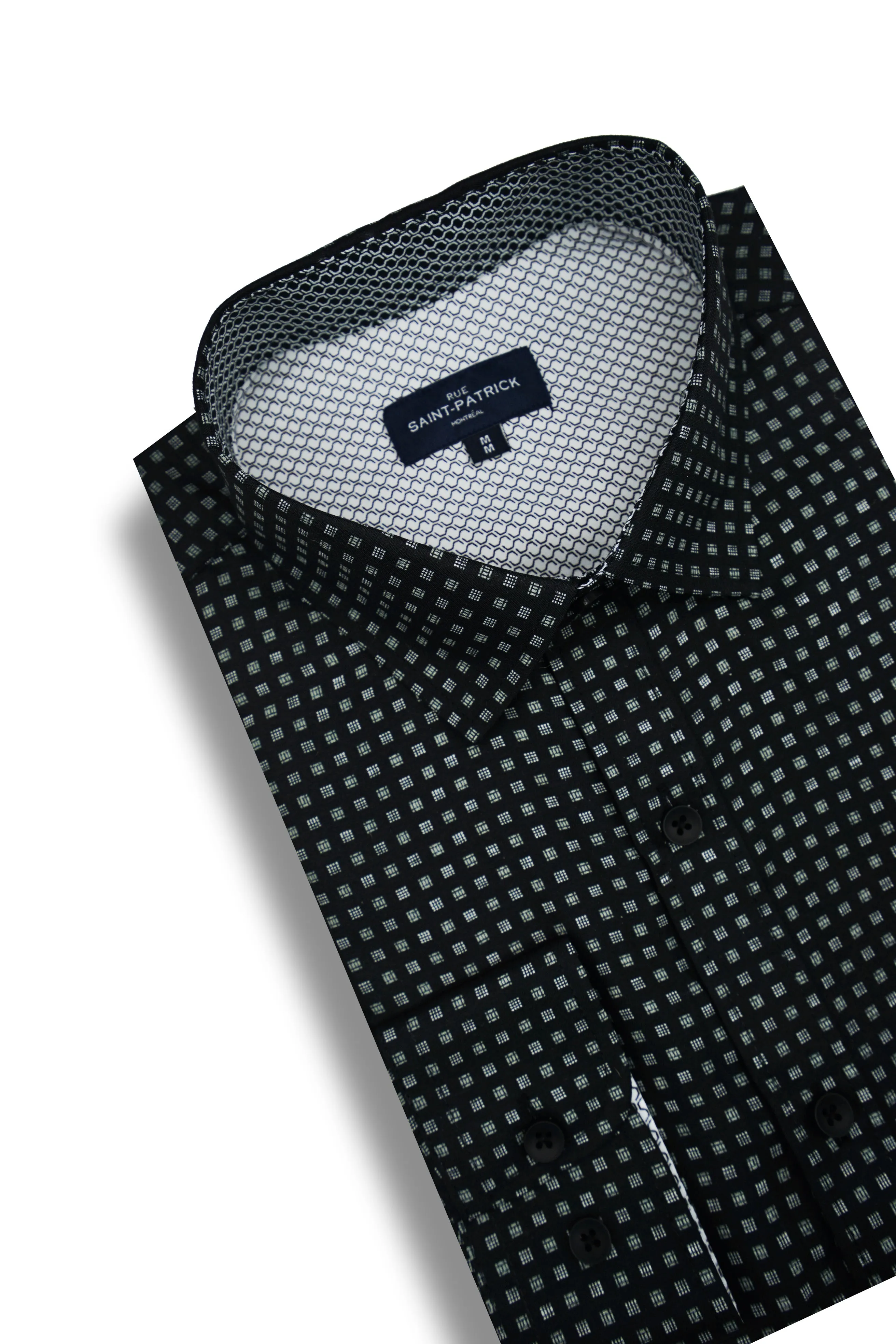 Rockwell Wrinkle Free Shirt in Black