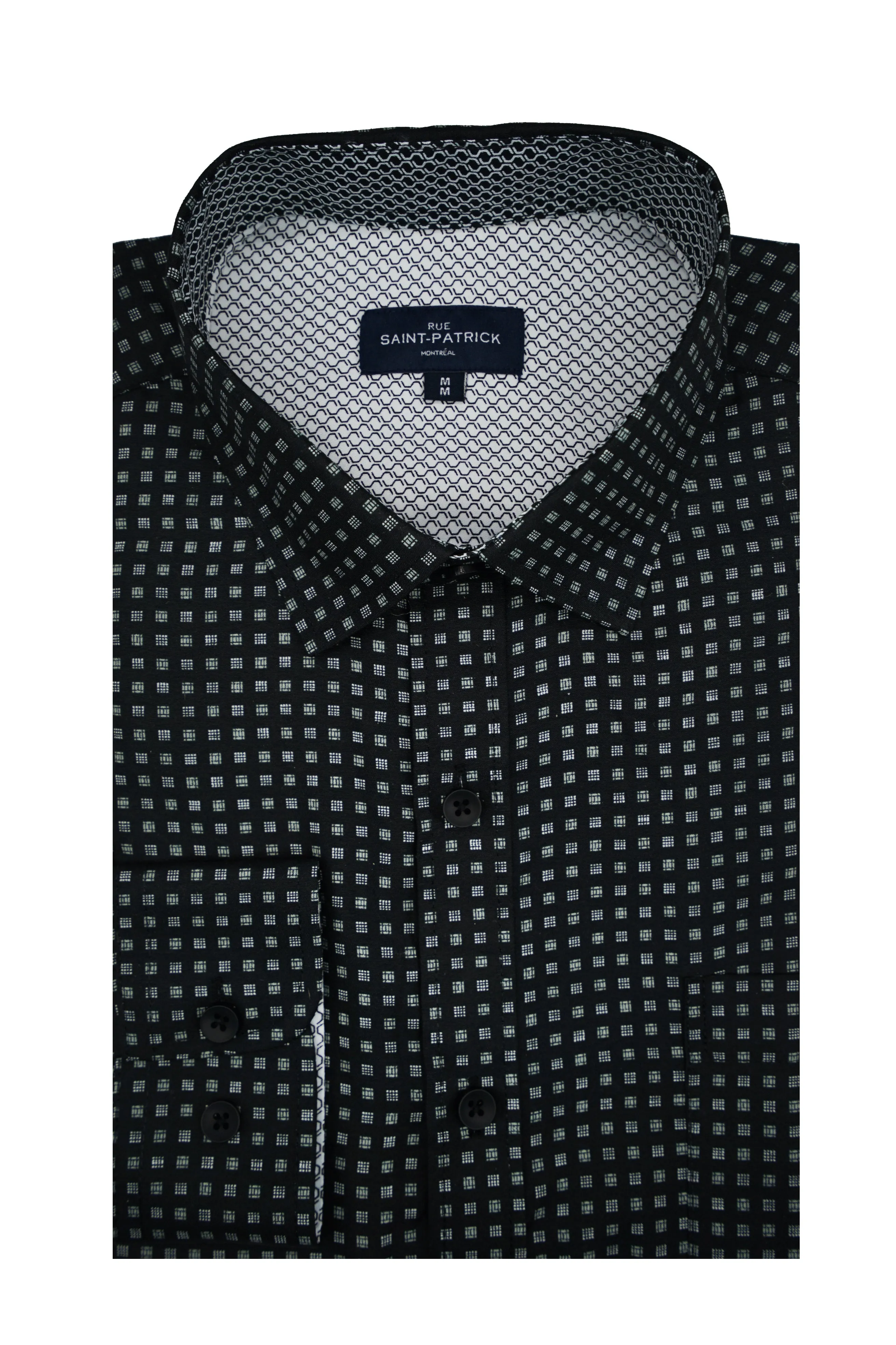 Rockwell Wrinkle Free Shirt in Black