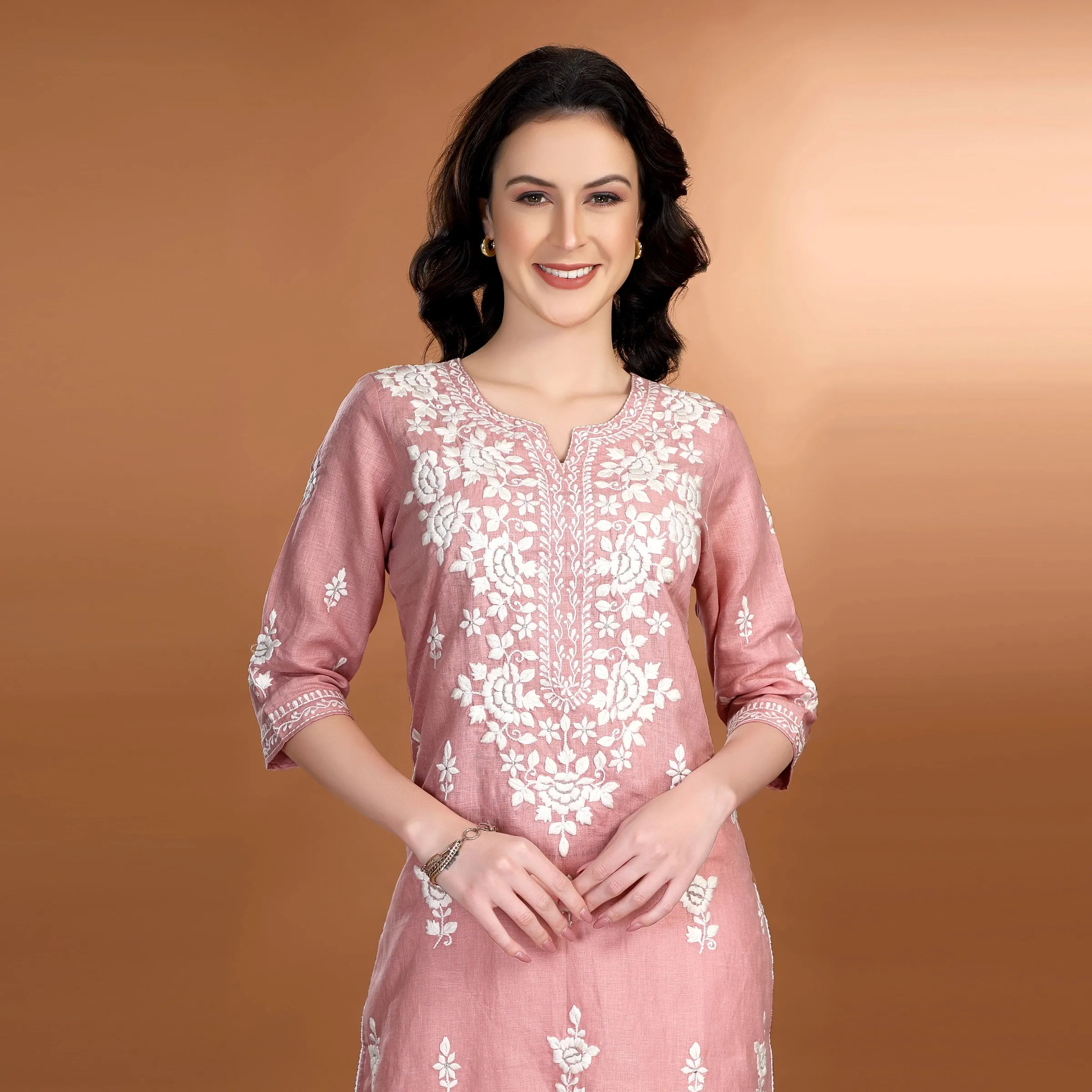 Rose Radiance Tunic