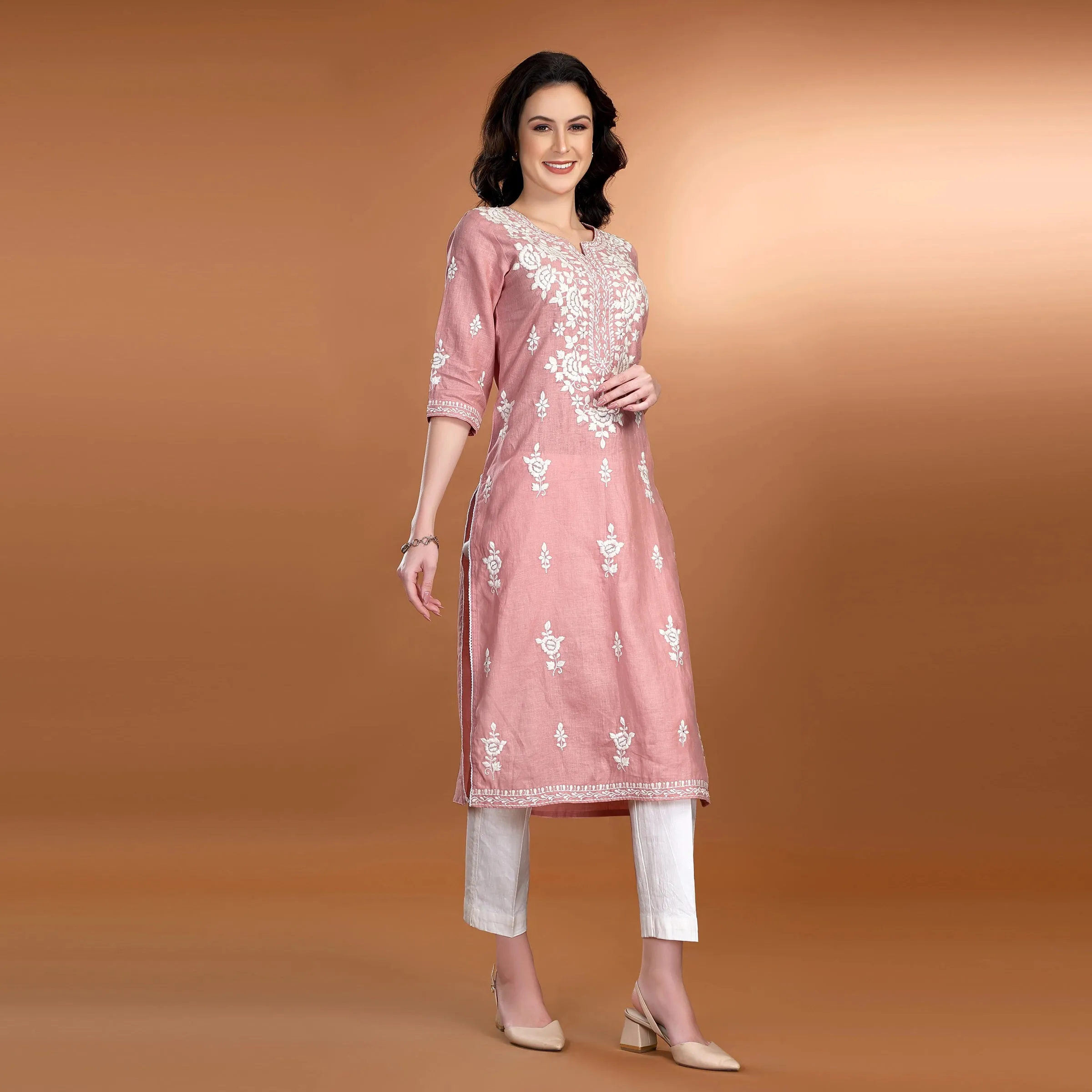 Rose Radiance Tunic