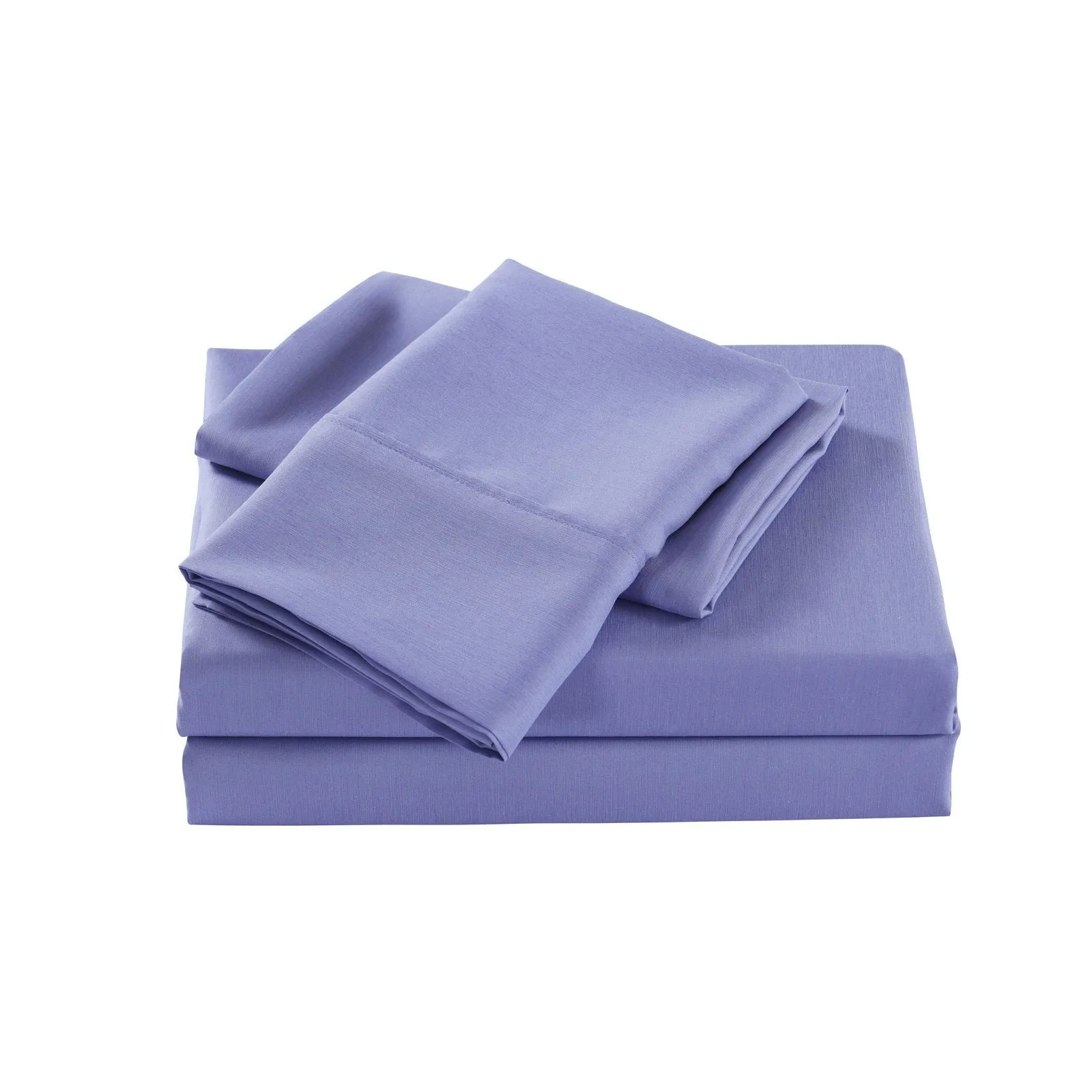 Royal Comfort 2000 Thread Count Bamboo Cooling Sheet Set Ultra Soft Bedding Single Mid Blue