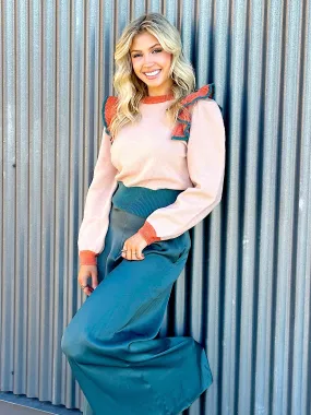 Ruth’s Ruffled Sweater
