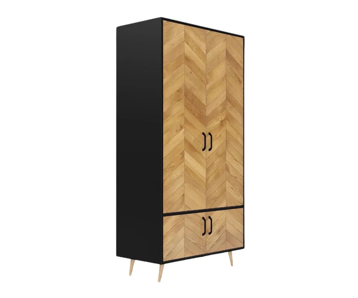 Serene Armoire Solid Wood Wardrobe