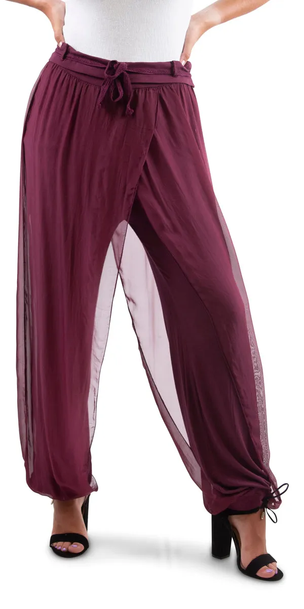 Silk Jogger Pant