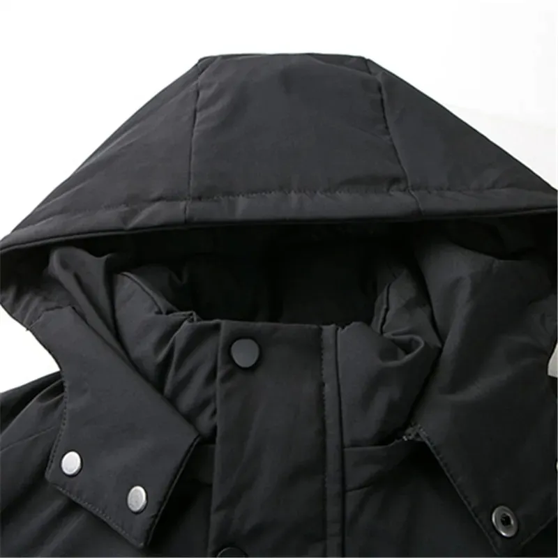 Stormhr - Parka Winterjas Heren – Lang Model met Capuchon en Waterdichte Stof