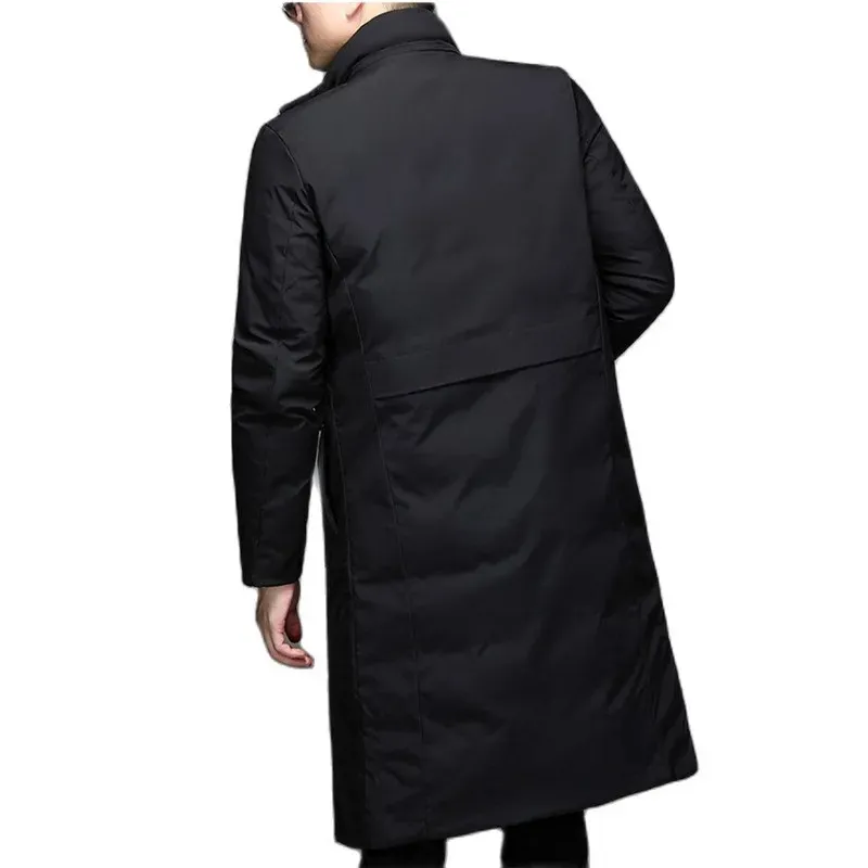 Stormhr - Parka Winterjas Heren – Lang Model met Capuchon en Waterdichte Stof