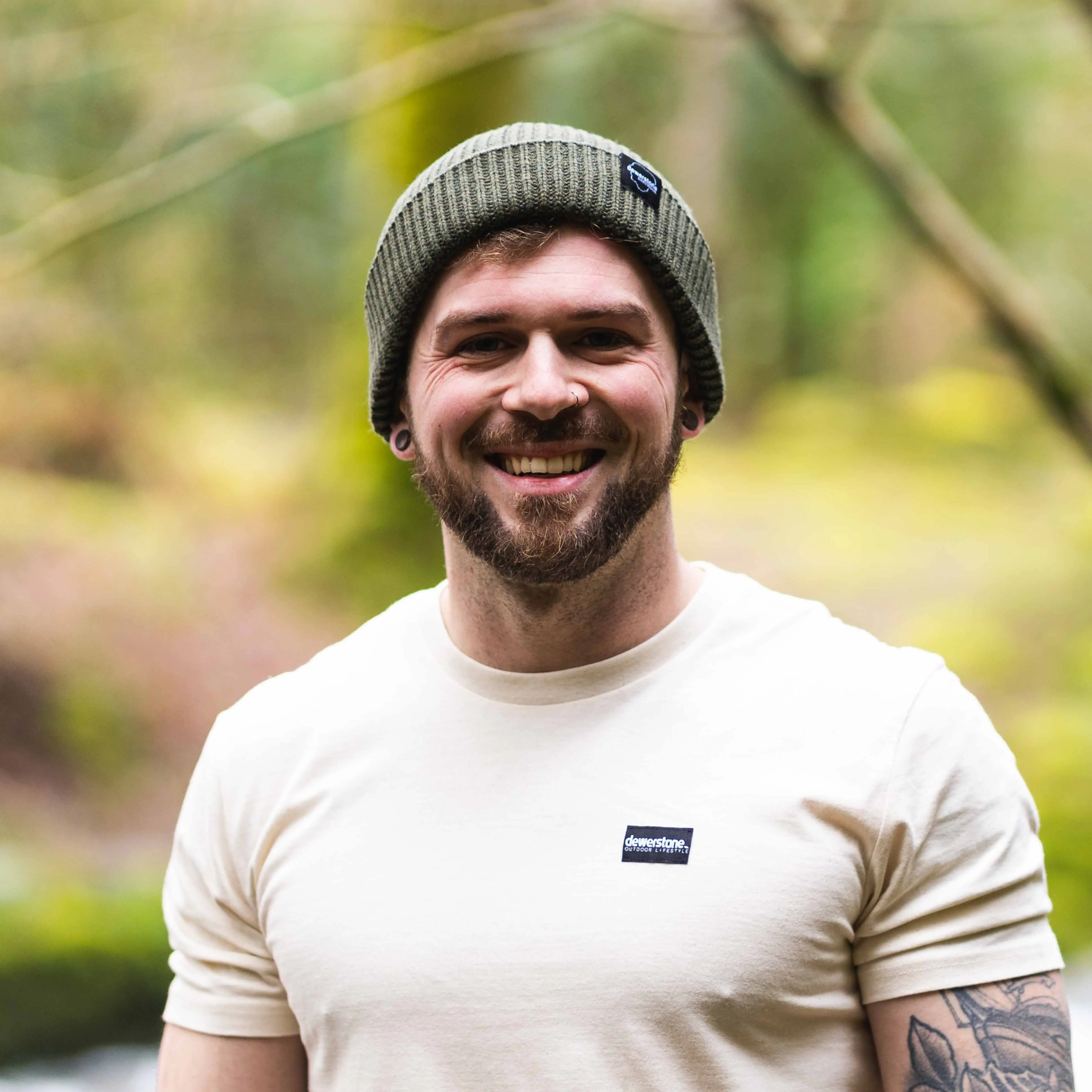 Stroller Recycled Beanie - Khaki