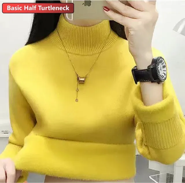 Sylis | Turtleneck Sweater Fleece Lined