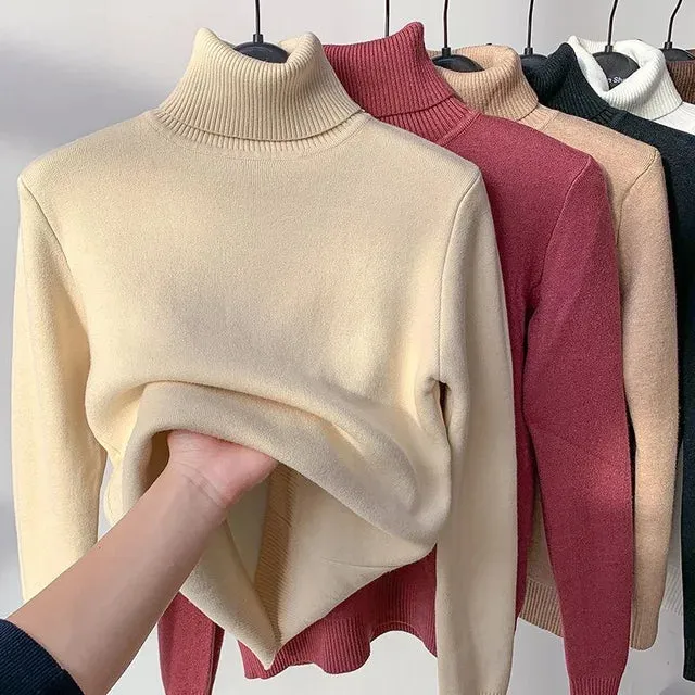 Sylis | Turtleneck Sweater Fleece Lined
