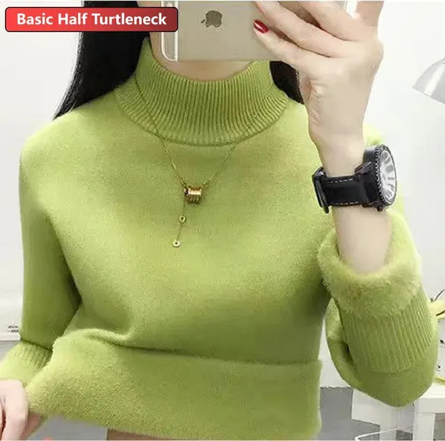 Sylis | Turtleneck Sweater Fleece Lined