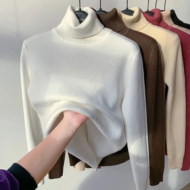 Sylis | Turtleneck Sweater Fleece Lined