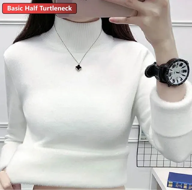 Sylis | Turtleneck Sweater Fleece Lined