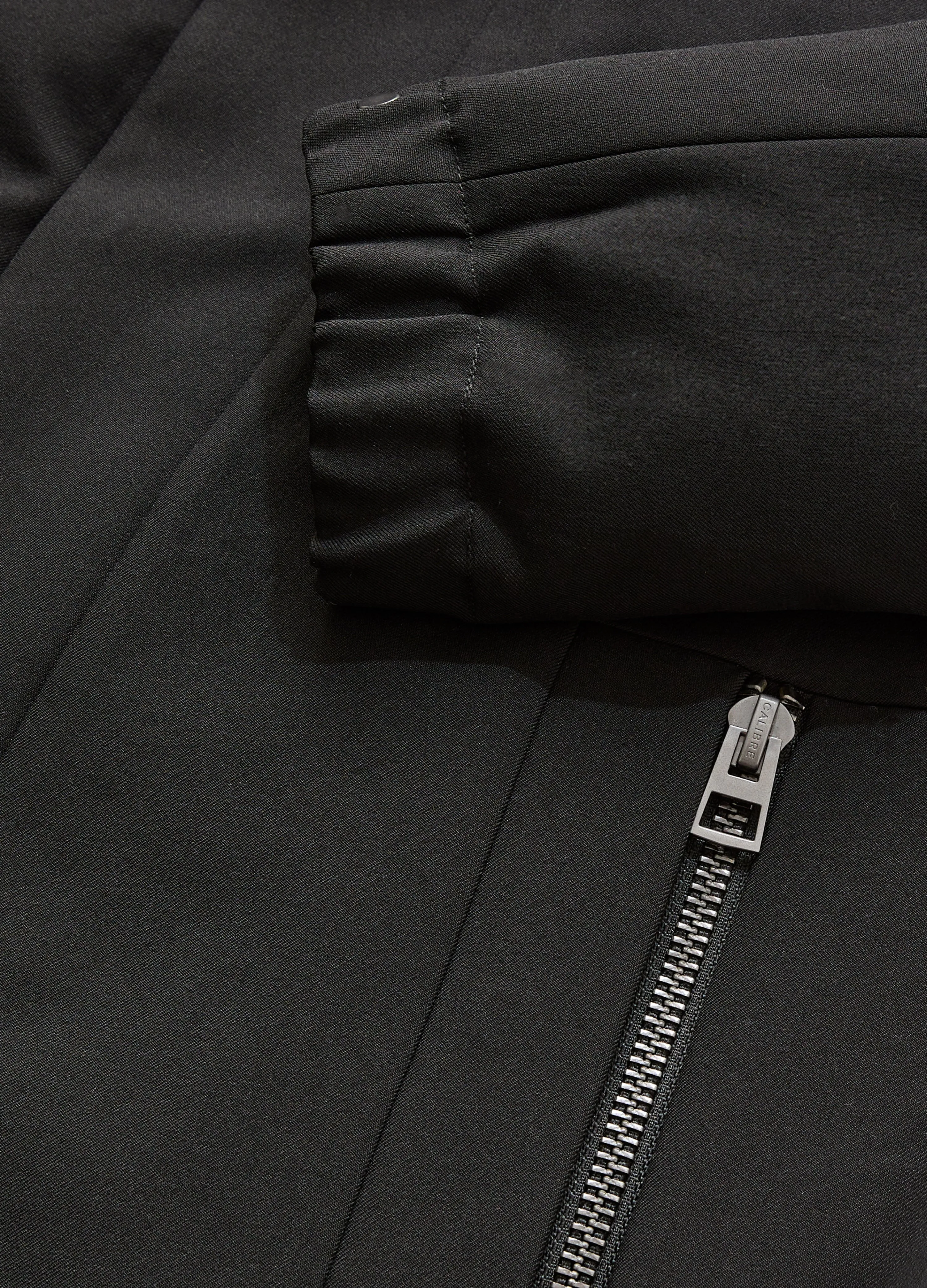 Tech Down Parka Jacket Black