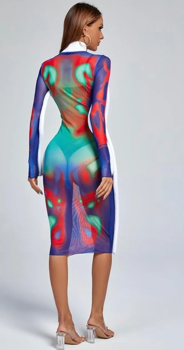 Thermal Imaging Body Dress