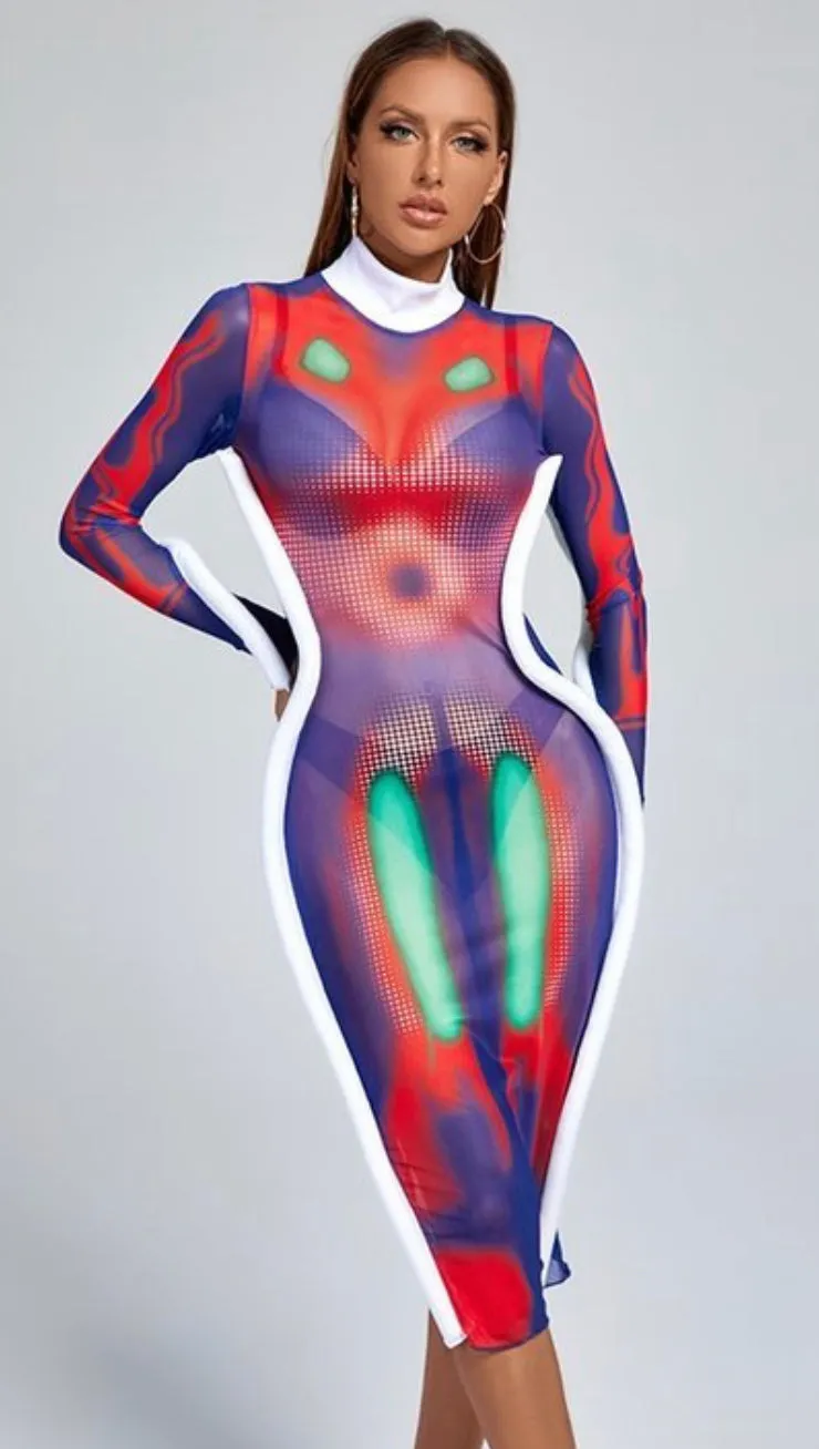Thermal Imaging Body Dress