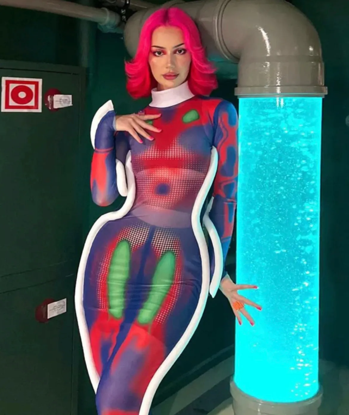 Thermal Imaging Body Dress