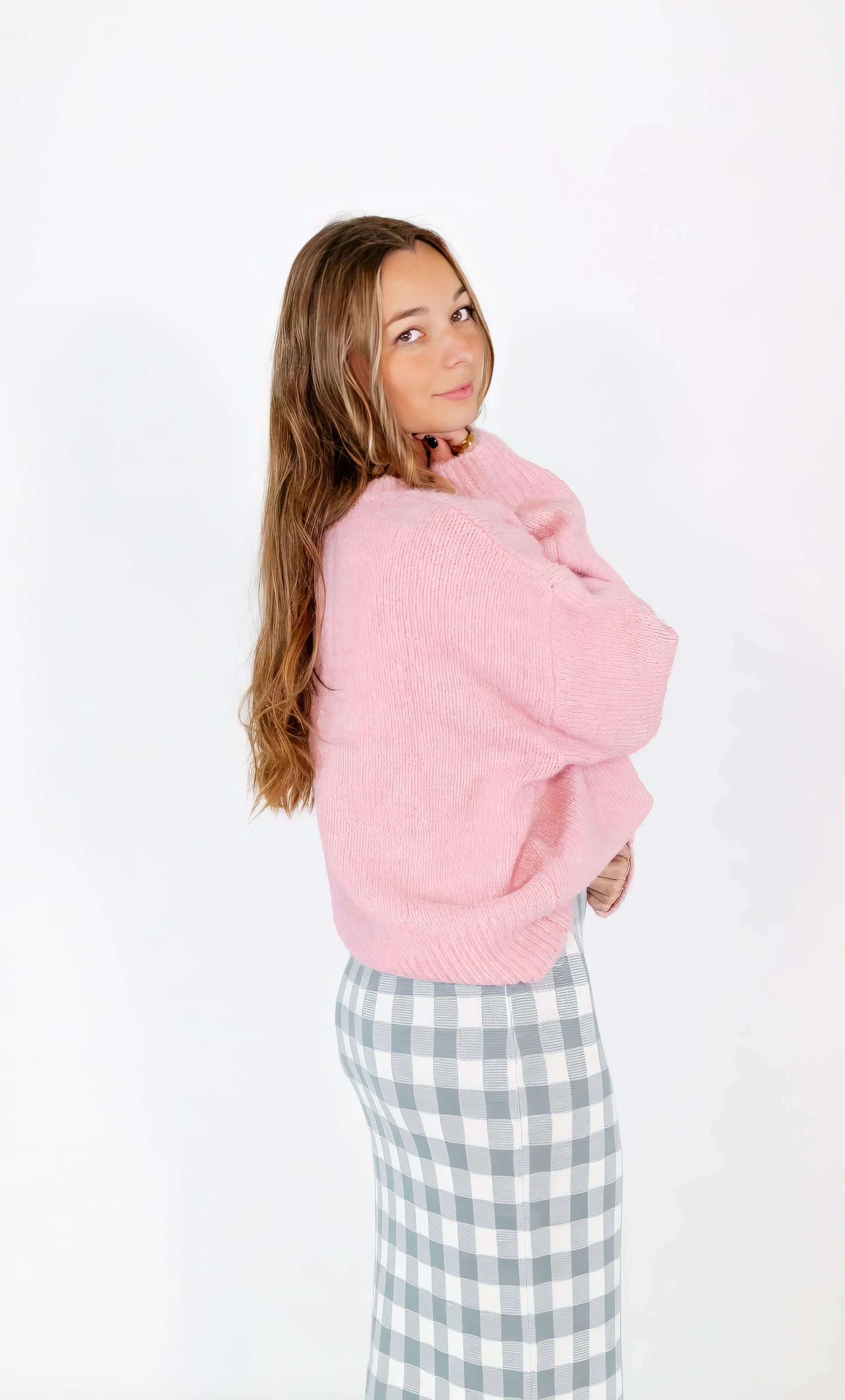 Tucker Pink Soft Sweater