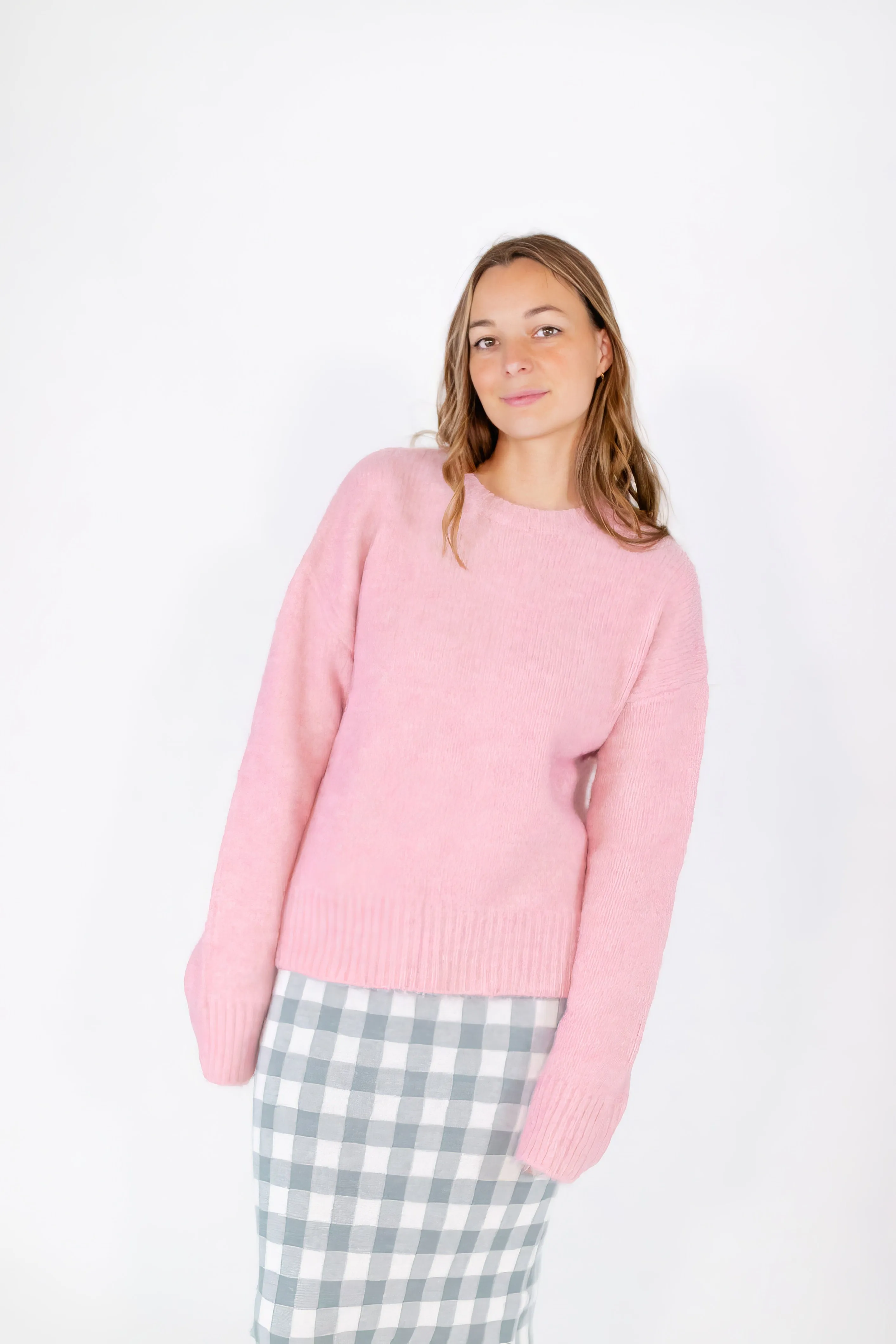 Tucker Pink Soft Sweater