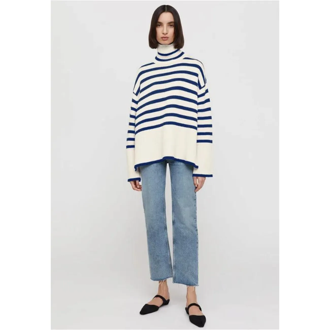 Turtleneck Loose Pullover Oversized Sweater