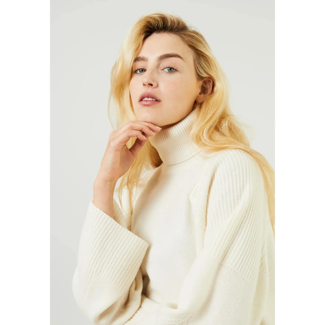 Turtleneck Loose Pullover Oversized Sweater
