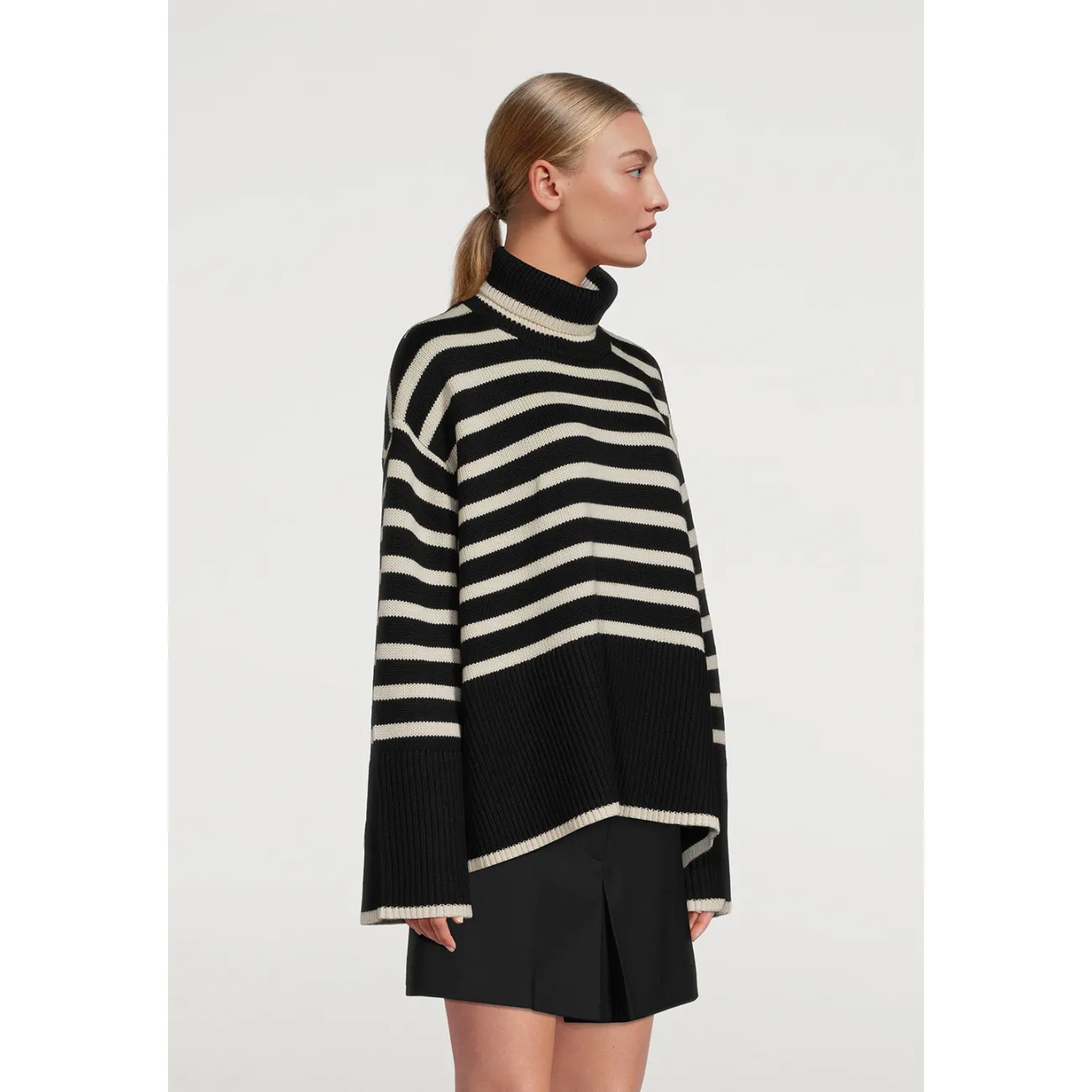 Turtleneck Loose Pullover Oversized Sweater