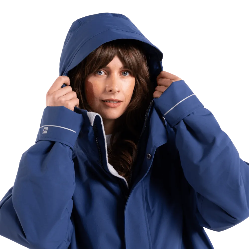 Women's EVO Pro Slimline Waterproof Parka Jacket - Admiral Blue